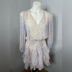 Express Pastel Long Sleeve Dress